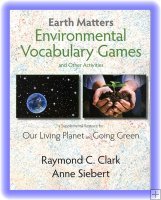 Imagen de archivo de Earth Matters: Environmental Vocabulary Games a la venta por The Unskoolbookshop