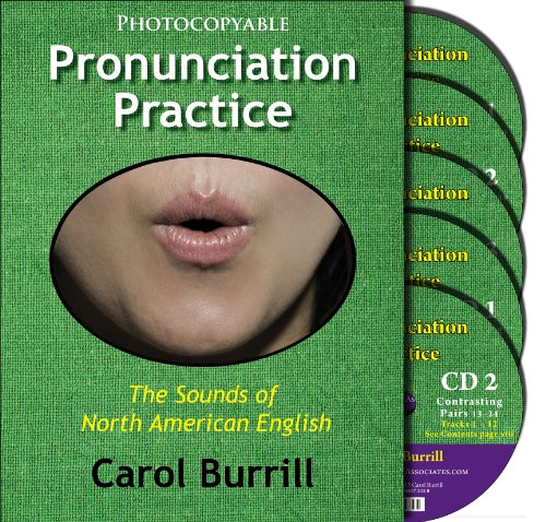 9780866473453: Pronunciation Practice: The Sounds of North American English: Text and 5 CD Set