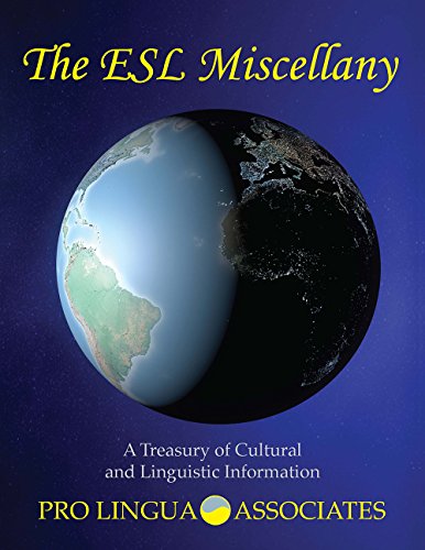 Beispielbild fr The ESL Miscellany zum Verkauf von Better World Books