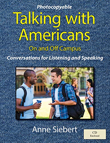 Imagen de archivo de Talking With Americans: On and Off Campus: Conversations for Listening and Speaking Book/CD Set a la venta por ThriftBooks-Dallas