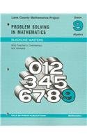 9780866511865: Problem Solving in Mathematics: Algebra (Lane County Mathematics Project, Grade 9)