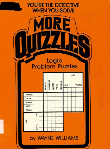 Stock image for More Quizzles: Logic Problem Puzzles for sale by ZBK Books