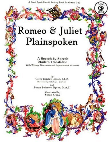 Imagen de archivo de Romeo and Juliet: Plainspoken a la venta por SecondSale