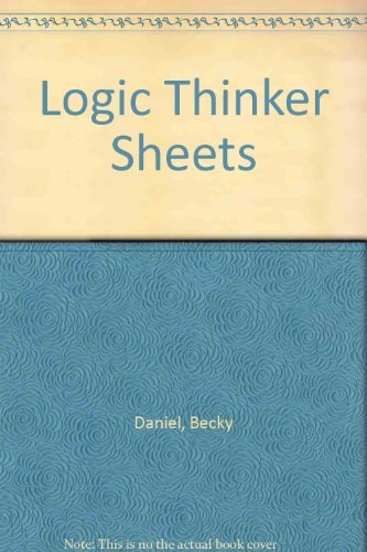 Stock image for Logic Thinker Sheets for sale by SecondSale