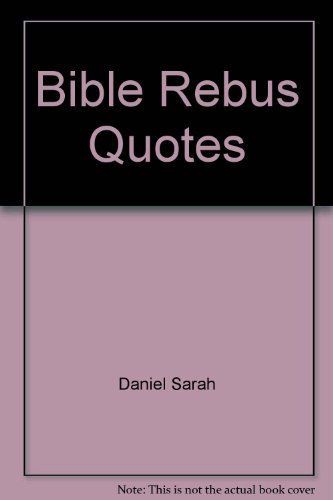 Imagen de archivo de Bible Rebus Quotes a la venta por Hawking Books