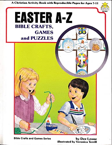 Imagen de archivo de Easter & Spring A-Z: Bible Crafts, Games & Puzzles a la venta por Half Price Books Inc.