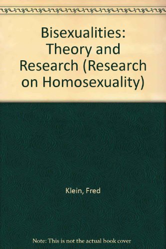 Imagen de archivo de Bisexualities: Theory and Research a la venta por Bingo Used Books
