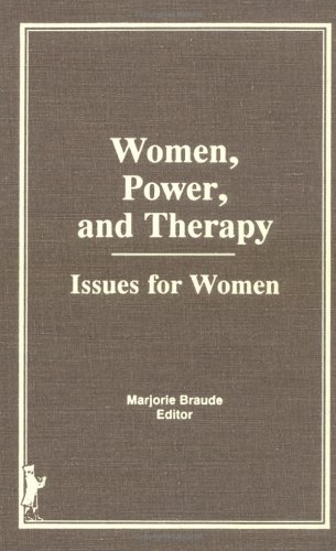 9780866566537: Women, Power, and Therapy: Issues for Women