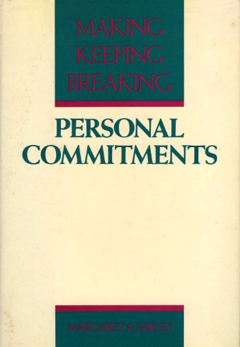 Imagen de archivo de Personal Commitments: Making, Keeping, Breaking a la venta por HPB-Red