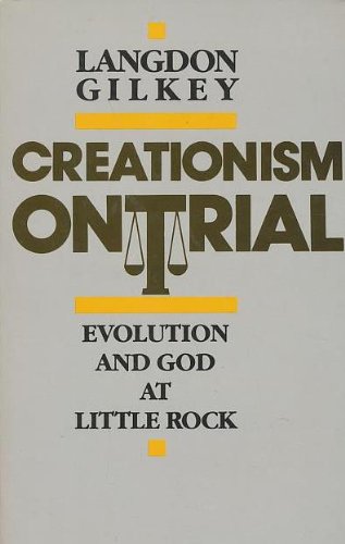 Beispielbild fr Creationism on Trial: Evolution and God at Little Rock zum Verkauf von Wonder Book