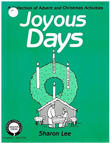 Joyous Days (9780866838337) by Lee, Sharon