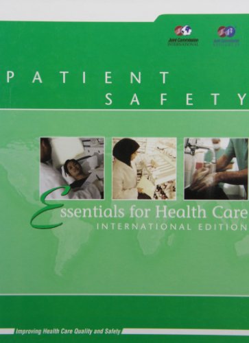 Beispielbild fr Patient Safety: Essentials for Healthcare International Edition zum Verkauf von Book Dispensary