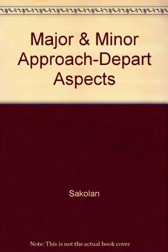 Major and Minor Approaching and Departing Aspects (9780866901949) by Frances Sakoian; Louis Acker