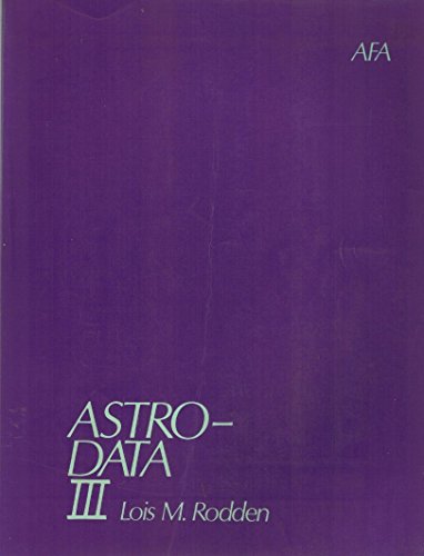 9780866902939: Astro Data III