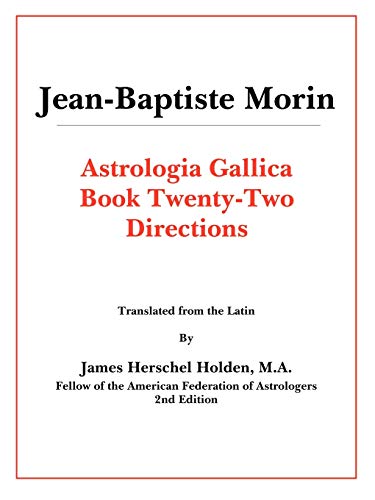 Imagen de archivo de Astrologia Gallica Book 22 a la venta por ThriftBooks-Dallas