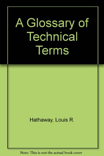 Glossary of Technical Terms (9780866911511) by Deere & Company