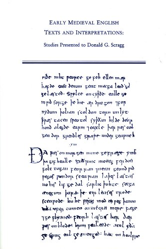 Stock image for Early Medieval English Texts and Interpretations: Studies Presented to Donald G. Scragg (MEDIEVAL AND RENAISSANCE TEXTS AND STUDIES) for sale by Powell's Bookstores Chicago, ABAA