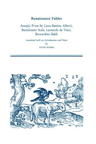 RENAISSANCE FABLES Aesopic Prose by Leon Battista Alberti, Bartolomeo Scala, Leonardo Da Vinci, B...