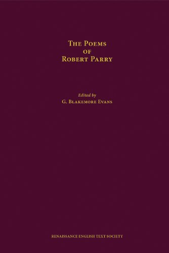 Imagen de archivo de Poems of Robert Parry (Medieval & Renaissance Texts & Studies) a la venta por Adkins Books