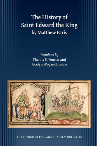 Stock image for THE HISTORY OF SAINT EDWARD THE KING (VOLUME 341) BY MATTHEW PARIS for sale by AVON HILL BOOKS