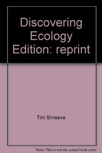9780867060119: Discovering Ecology Edition: reprint [Hardcover] by Tim Shreeve