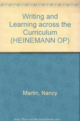 Beispielbild fr Writing and Learning Across the Curriculum (HEINEMANN OP) zum Verkauf von Wonder Book