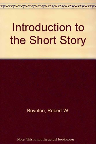 Stock image for Introduction to the Short Story for sale by Wonder Book