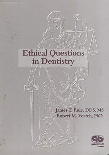 Stock image for Ethical Questions in Dentistry for sale by HPB-Red