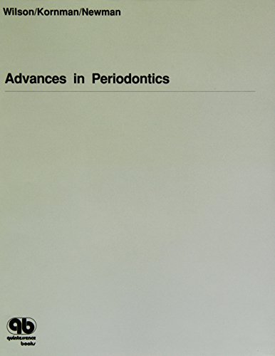 Beispielbild fr Advances in Periodontics zum Verkauf von Anybook.com