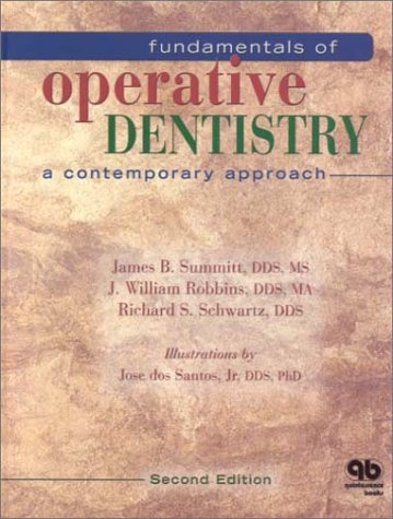 Imagen de archivo de Fundamentals of Operative Dentistry : A Contemporary Approach a la venta por Better World Books