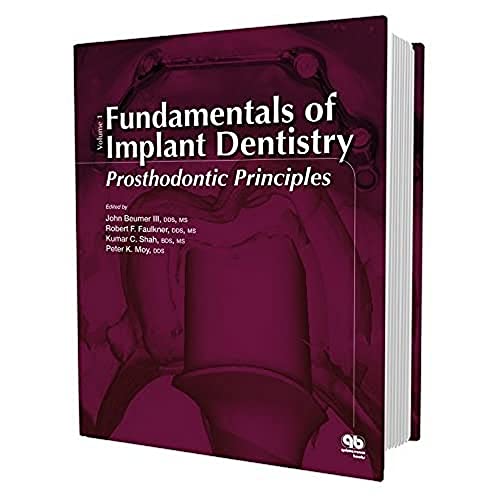 Beispielbild fr Fundamentals of Implant Dentistry: Prosthodontic Principles: Volume 1 zum Verkauf von Save With Sam