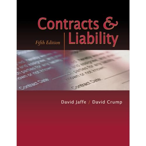 Stock image for Contracts And Liability for sale by Blue Vase Books
