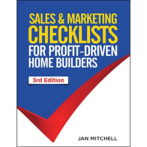 9780867187243: Sales And Marketing Checklists for Profit-Driven Home Builders