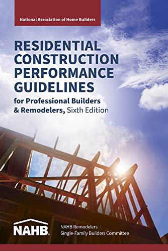 9780867187915: Residential Construction Performance Guidelines For Professional Builders & Remodelers