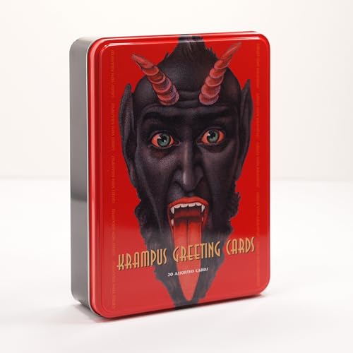 Stock image for Krampus Greeting Cards Set One: 20 Assorted Cards in Deluxe Tin for sale by Lakeside Books