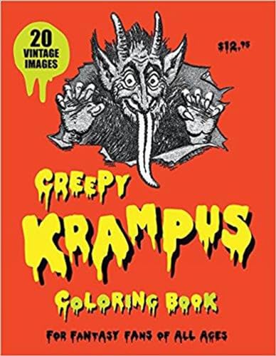 Beispielbild fr Creepy Krampus Coloring Book zum Verkauf von Books From California