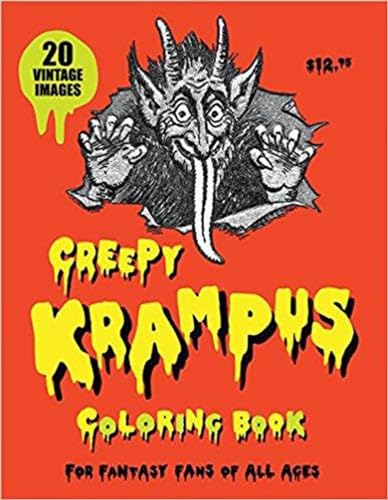 9780867198621: Creepy Krampus Coloring Book