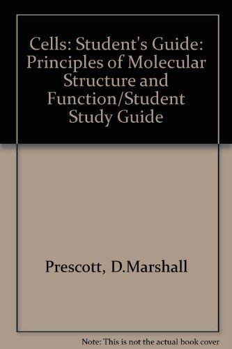 Beispielbild fr Cells: Principles of Molecular Structure and Function zum Verkauf von medimops