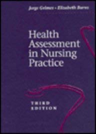 Stock image for Health Assessment in Nursing Practice for sale by Phatpocket Limited