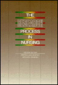 9780867203509: Research Process in Nursing (Nursing S.)