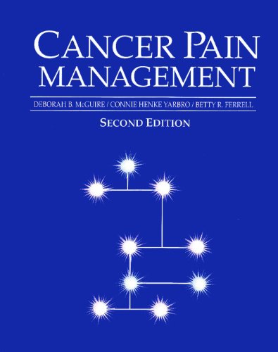 Imagen de archivo de Cancer Pain Management (Jones and Bartlett Series in Oncology) a la venta por Ergodebooks