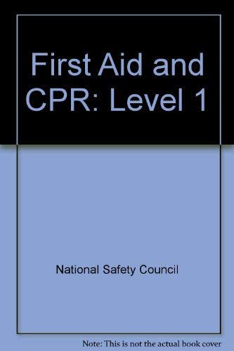 Stock image for First aid and CPR for sale by Wonder Book