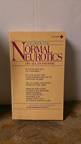 Beispielbild fr The Book for Normal Neurotics zum Verkauf von Wonder Book