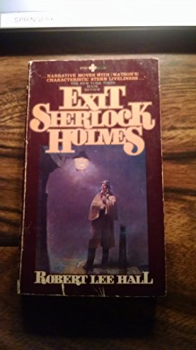 Beispielbild fr Exit Sherlock Holmes zum Verkauf von Celt Books