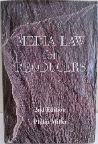 Imagen de archivo de Media Law for Producers a la venta por ThriftBooks-Atlanta