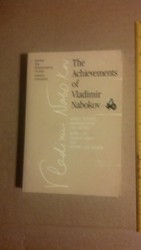 9780867310795: The Achievements of Vladimir Nabokov: Essays, Studies, Reminiscences, and Stories from the Cornell Nabokov Festival