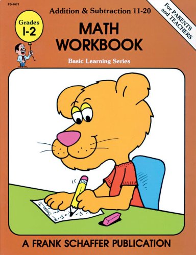 Imagen de archivo de Basic Learning Series Addition Subtraction 11-20, Grades1-2: Math Workbook a la venta por Front Cover Books