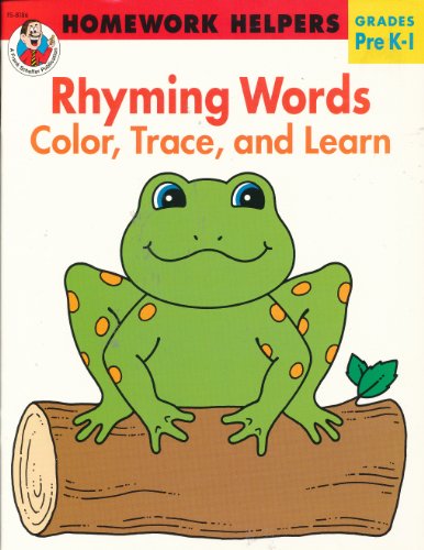 Stock image for Rhyming Words: Color, Trace, and Learn (Homework Helpers, Grades Pre K-1) for sale by Books of the Smoky Mountains