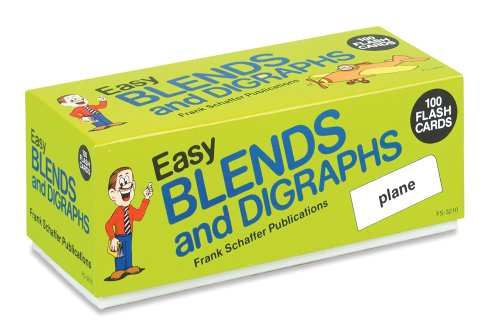 9780867344127: Easy Blends and Digraphs Flash Cards (Phonics Flash Cards)