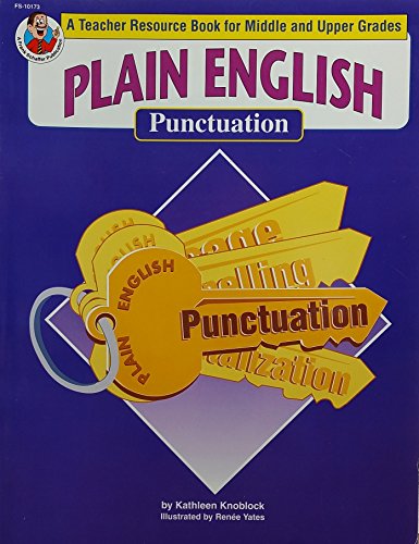 9780867348033: Plain English Punctuation